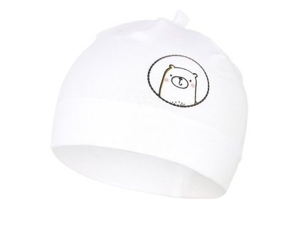 LITTLE ANGEL Čepice smyk kojenecká obrázek Outlast® 3, 42-44 cm biela