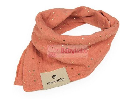 Maceshka slintáčik dvojitý Nature so zlatými bodkami