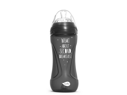 Nuvita Fľaštička Cool 330ml, Black