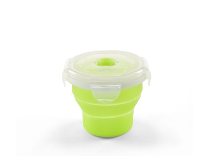 Nuvita Skladacia silikónová miska 230ml, Greenn