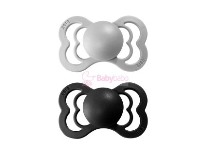 BIBS Supreme cumlík z prírodného kaučuku 2ks – veľkosť 1