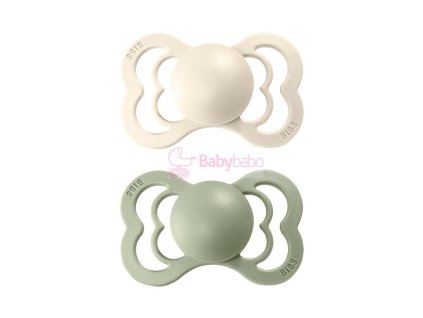 BIBS Supreme cumlík z prírodného kaučuku 2ks – veľkosť 1