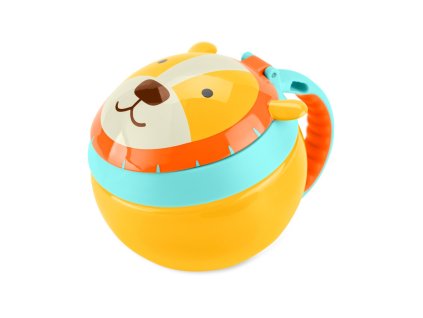 SKIP HOP Zoo Nádoba na sušienky Lev 12m+