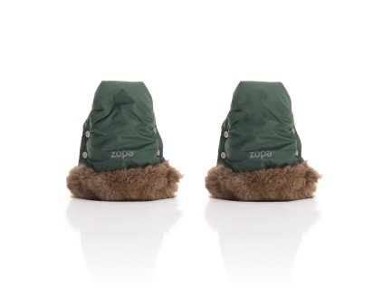 ZOPA Zimné rukavice Fluffy 2, Lake Green