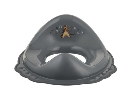 MALTEX Redukcia na WC s úchytmi Koník Minimal - steel grey