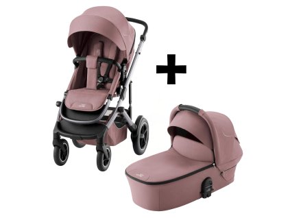 Britax Römer Set kočík Smile 5Z + hlboká korba, Dusty Rose