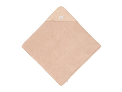 Lässig Muslin/Terry Hooded Towel dots peach rose (Variant LÄSSIG Muslin/Terry Hooded Towel dots 2025 peach rose)