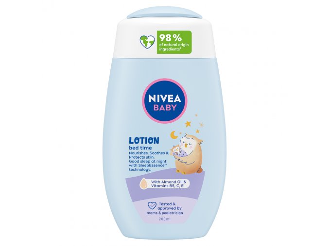 NIVEA Baby Bed Time telové mlieko 200 ml