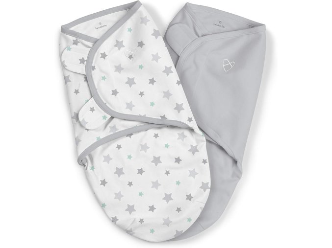 INGENUITY SUMMER Zavinovačka SwaddleMe™ Original Swaddle Stary Skies small/medium 2 ks