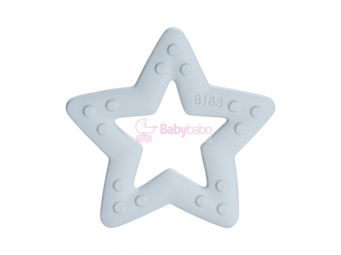 BIBS Baby Bitie hryzátko Star Baby Blue