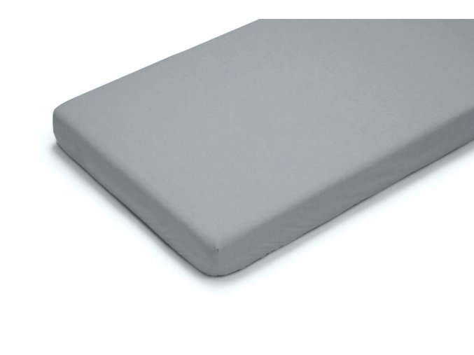 PETITE&MARS Napínacia plachta Soft Dream 120 x 60 Grey