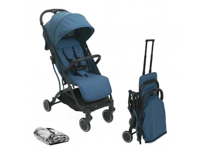 CHICCO Kočík športový Trolley Me Calypso Blue