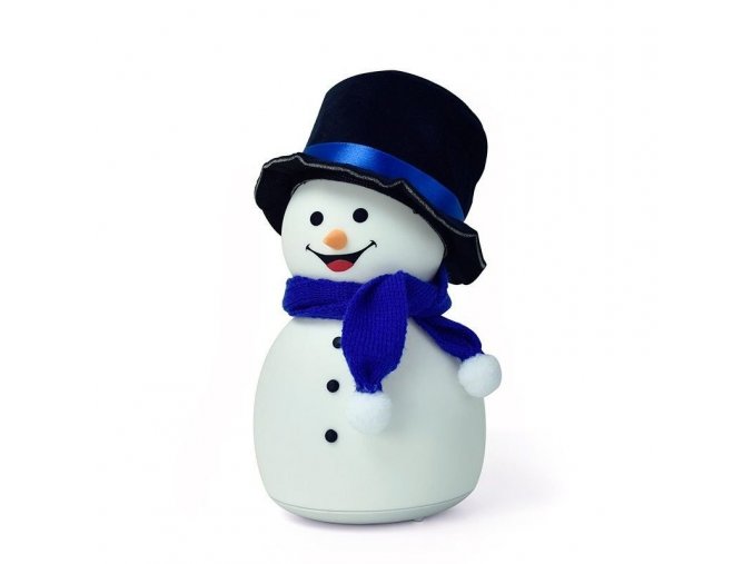 INNOGIO Lampička Snowman s melódiou