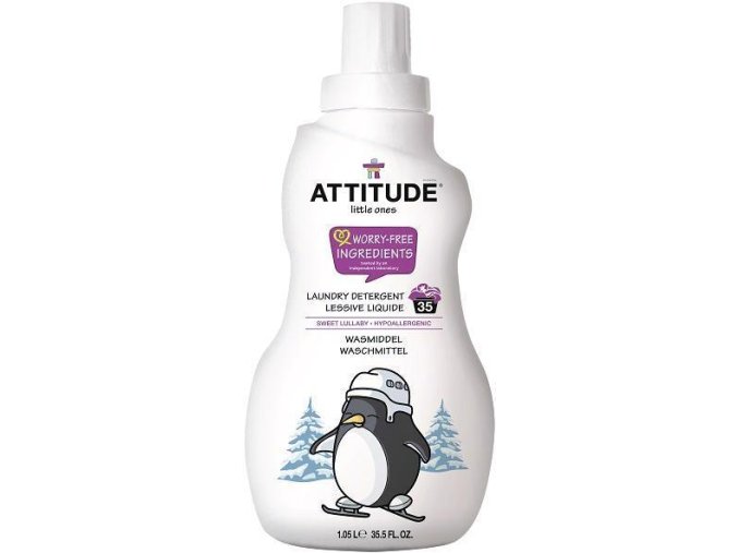 ATTITUDE Prací gél pre deti Sweet Lullaby 1050 ml (35 praní)