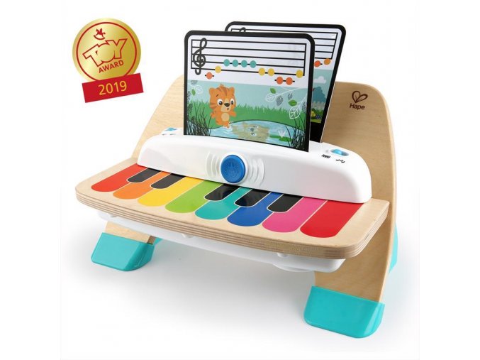 BABY EINSTEIN Hračka drevená hudobná klavír Magic Touch HAPE 12m+