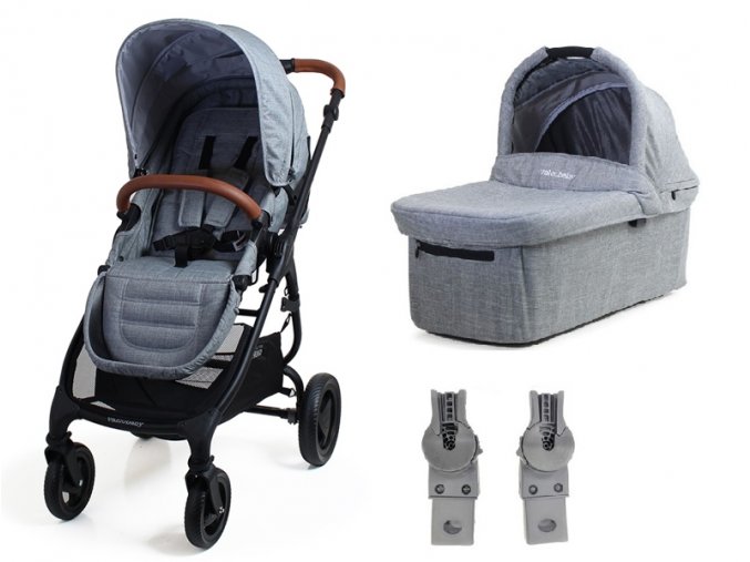 VALCO BABY Kočík kombinovaný Trend 4 Ultra Grey Marle