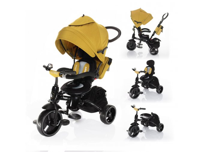 Trojkolka Citi Trike, Curry Yellow