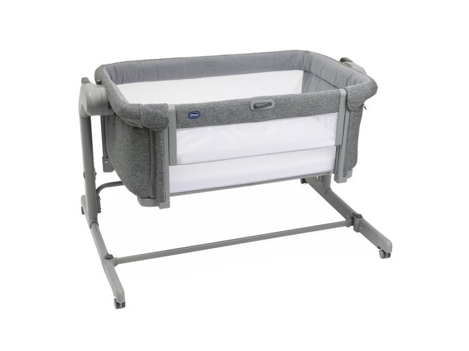 CHICCO Postieľka Next2Me Magic Evo - Dark Grey