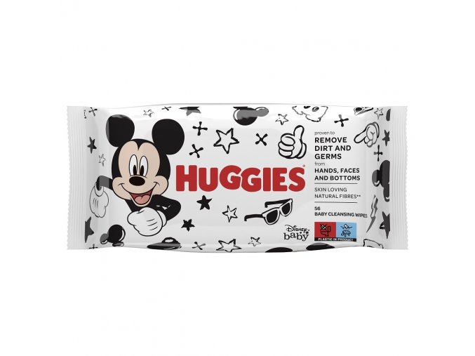 HUGGIES® Obrúsky vlhčené Mickey Mouse 56 ks