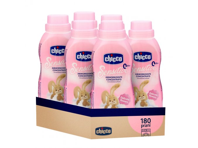 6x CHICCO Aviváž koncentrovaná Kvetinové objatie 750 ml (6x30 praní)