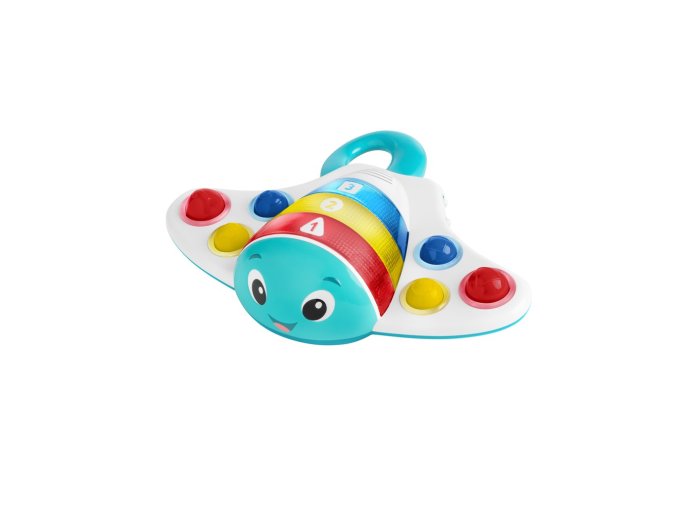 BABY EINSTEIN Hračka senzorická raja Pop & Explore Stingray™ 6m+