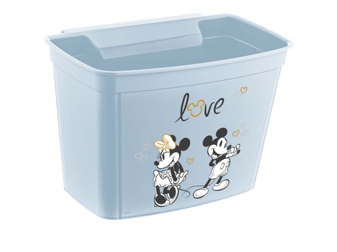 Univerzální závěsný box na přebalovací pult "Mickey", Kouřově modrá
