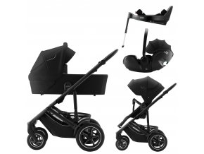 Set Smile 5Z + carrycot + Baby-Safe PRO + Vario Base 5Z, Space Black