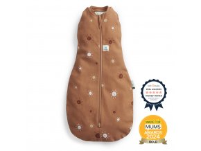 ERGOPOUCH Zavinovačka a vak na spanie 2v1 Cocoon Sunny 0-3 m, 3-6 kg, 0,2 tog