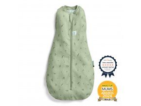 ERGOPOUCH Zavinovačka a vak na spanie 2v1 Cocoon Willow 6-12 m, 8-10 kg, 0,2 tog