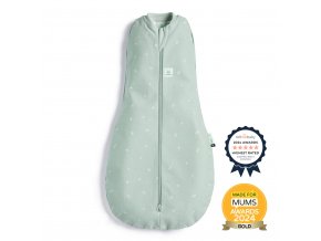 ERGOPOUCH Zavinovačka a vak na spanie 2v1 Cocoon Sage 0-3 m, 3-6 kg, 1 tog