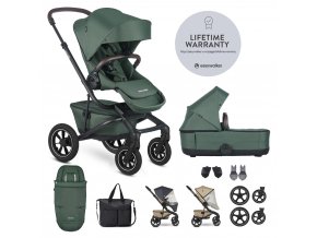 EASYWALKER Kočík kombinovaný Jimmey Pine Green XXL AIR + RWS