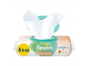 PAMPERS Obrúsky čistiace Harmonie Protect & Care 4 balenie = 176 obrúskov