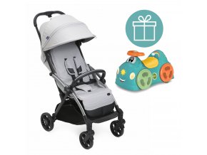 CHICCO Kočík športový Goody Xplus - Pearl Grey + odrážadlo Chicco All around ZADARMO