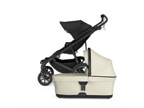 THULE Kočík Urban Glide 4-wheel Black/Soft Beige set S