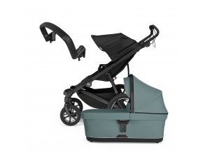 THULE Kočík Urban Glide 4-wheel Black/Mid Blue set M