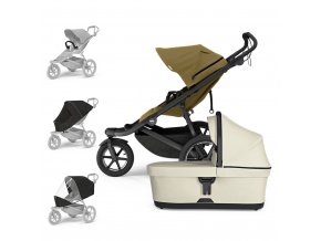 THULE Kočík Urban Glide 3 Nutria/Soft Beige set L