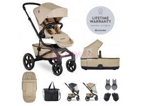 EASYWALKER - Jimmey set XXL kočík kombinovaný Sand Taupe s príslušenstvom