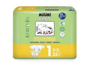 MUUMI Baby Straters Plienky jednorazové 1 (2-5 kg) 25 ks