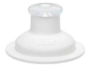 NUK FC Náhradný náustok Push-Pull silikónový (36m+) – biely