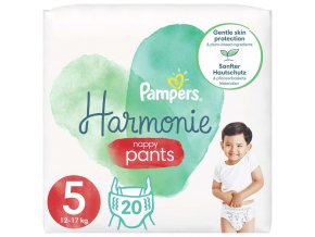PAMPERS Harmonie Pants Nohavičky plienkové jednorazové 5 (12-17 kg) 20 ks