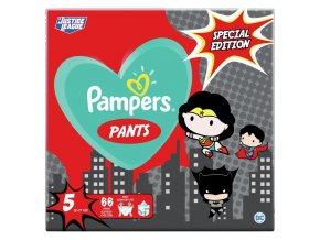 PAMPERS Pants Nohavičky plienkové jednorazové 5 (12-17 kg) 66 ks - Warner Bros LTD