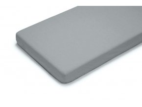 PETITE&MARS Napínacia plachta nepremokavá Soft Dream Dry 120 x 60 Grey