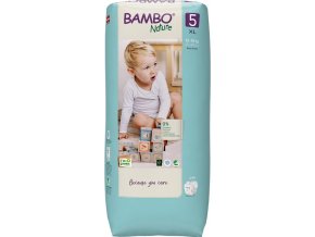 BAMBO Nature Plienky jednorazové 5 XL (12-18 kg) 44 ks