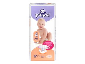 BELLA PANDA Plienky jednorazové 4 Maxi (8-18 kg) 42 ks