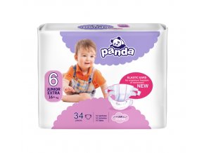 BELLA PANDA Plienky jednorazové 6 Junior extra (16 kg+) 34 ks