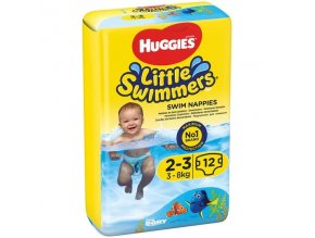 HUGGIES Little Swimmers Plienky do vody jednorazové 2-3 (3-8 kg) 12 ks