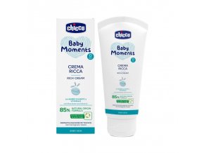 CHICCO Krém vyživujúci Baby Moments 85% prírodných zložiek 100ml, 0m+