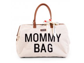 Prebaľovacia taška Mommy Bag Teddy Off White