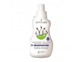 ATTITUDE Prací gel a aviváž 2v1 s vůní Mountain Essentials 1050 ml (35 dávek)