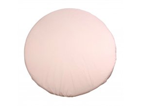 MIMIKO Prestieradlo na okrúhly matrac Ružové